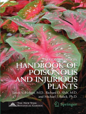 cover image of Handbook of Poisonous and Injurious Plants